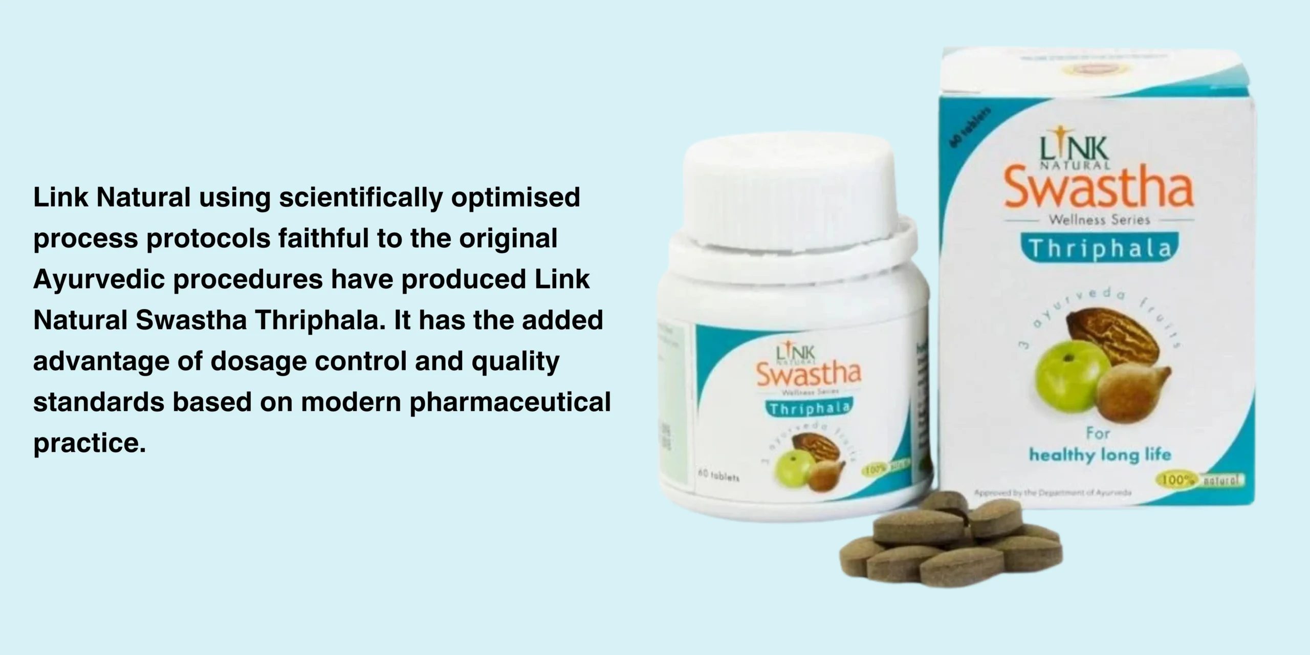 Link Swastha Thriphala 60 Tablets